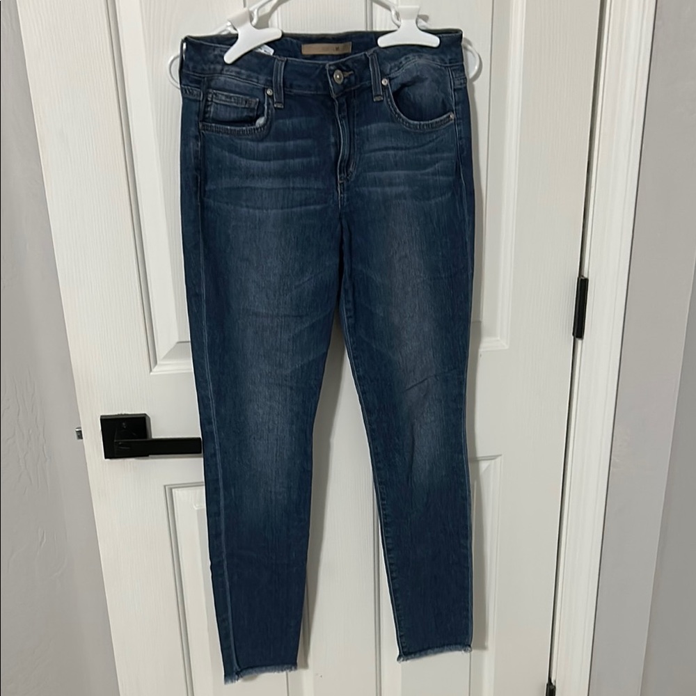 Joe's Jeans Blue Skinny Jeans Medium/Darker Wash